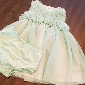 Cat & Jack Seafoam Green Dress